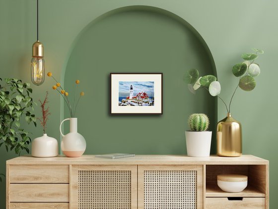 Red Roofs by the Sea