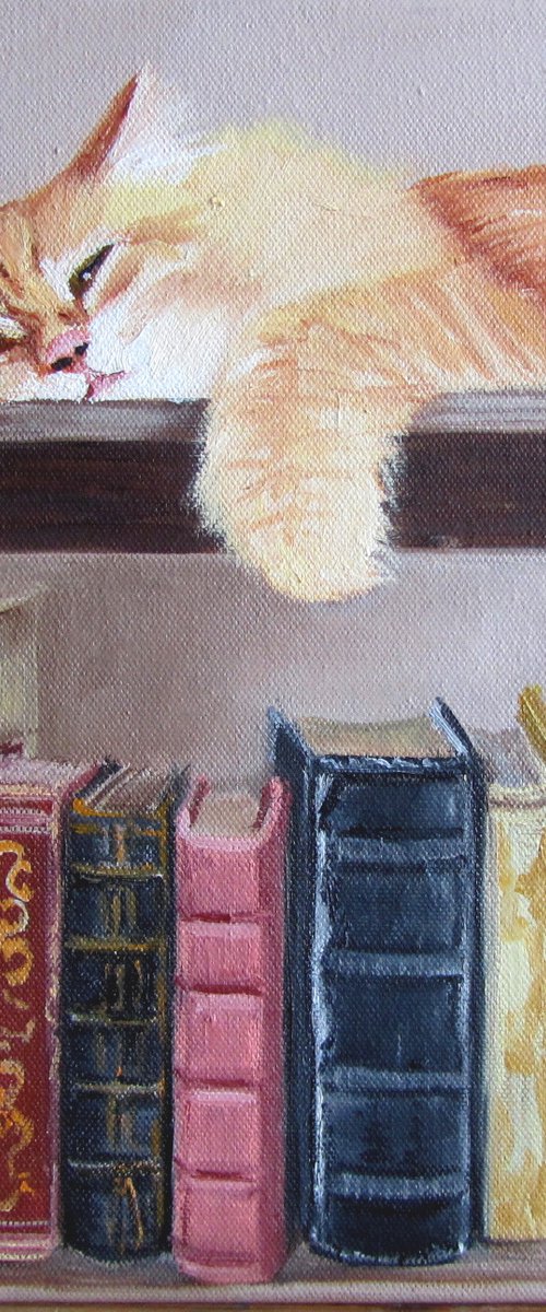Ginger Cat by Ira Whittaker