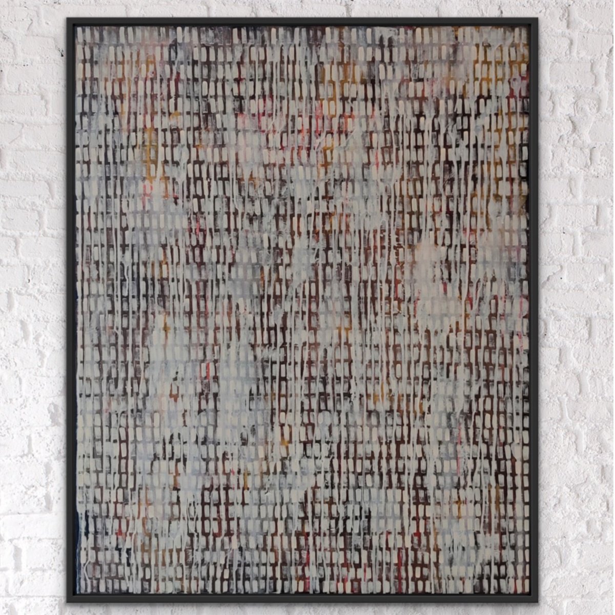 Expressive Abstract Acrylic Painting By Ketki Fadnis, 30 X 40", Monsoon Rhythm, Original Artwork