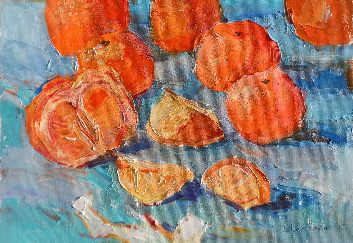 Tangerine By Yehor Dulin, 14 X 10, Artwork For Sale On Artfinder