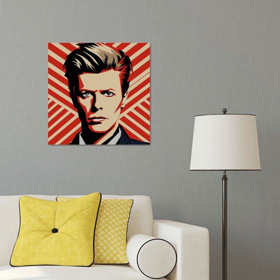 Portrait of David Bowie