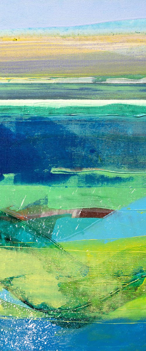 Green Tide 1 by Elizabeth Anne Fox