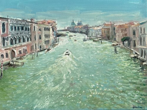 Morning, Grand Canal by Arun Prem