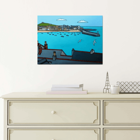 Harbour view, St Ives.