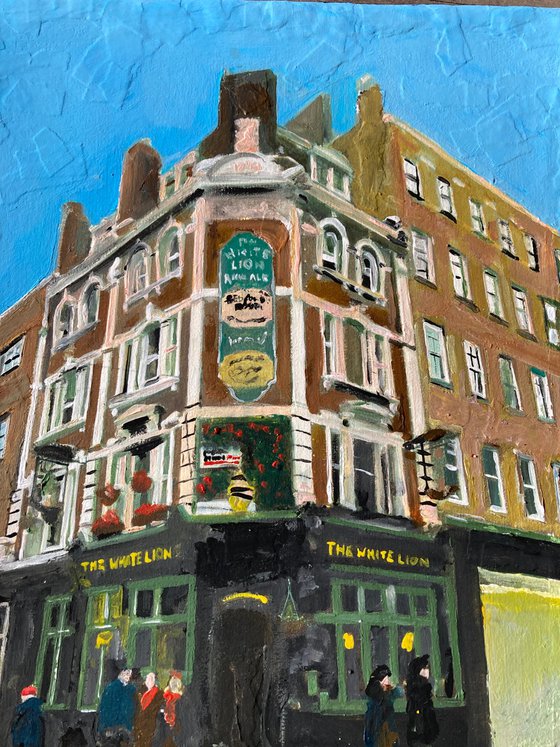 Corner Pub In Soho, London