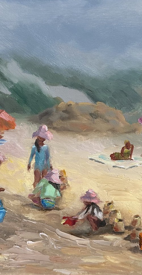 Pink Hats by Grace Diehl