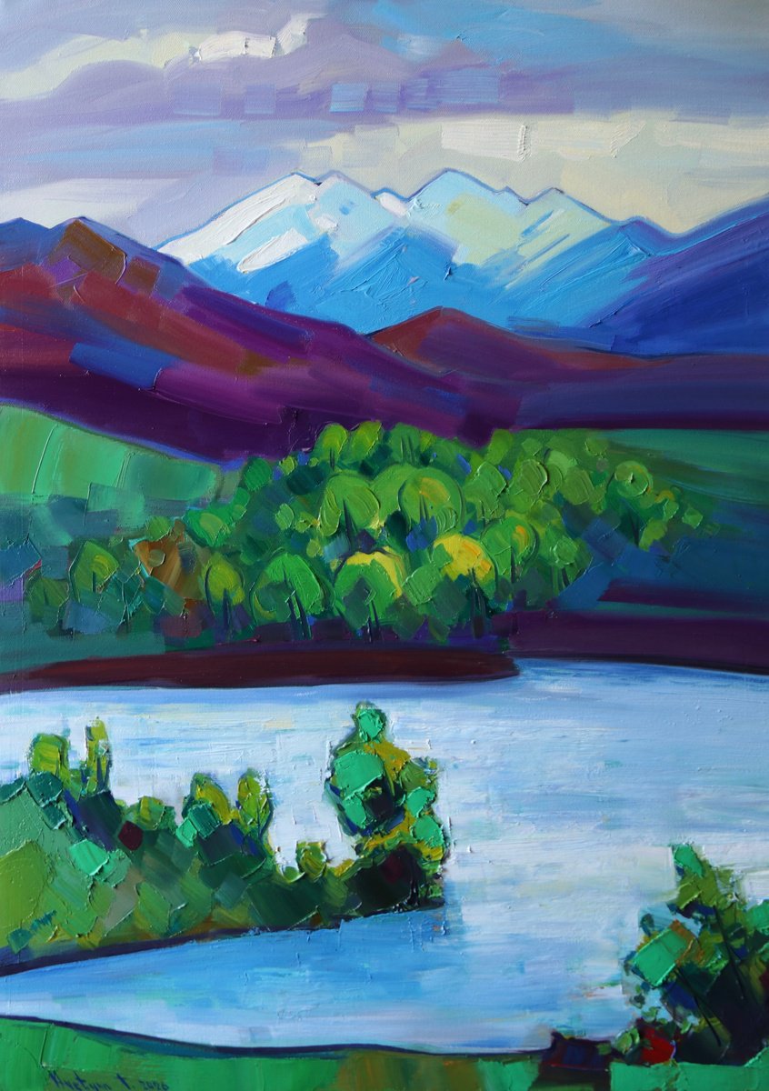 Landscape By Tigran Avetyan, 20 X 28, Artwork For Sale On Artfinder
