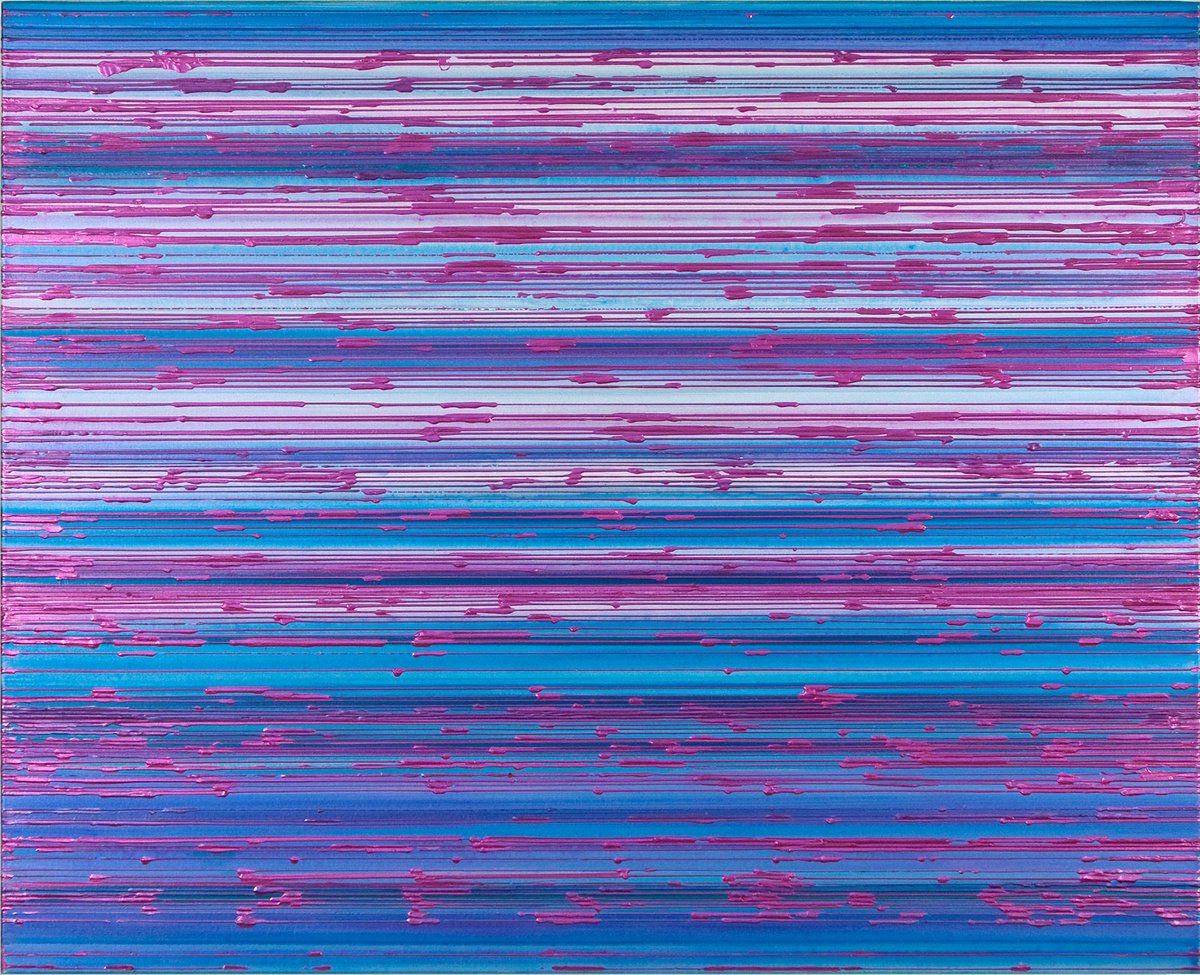 Interference Purple Violet Blue by Colin McCallum