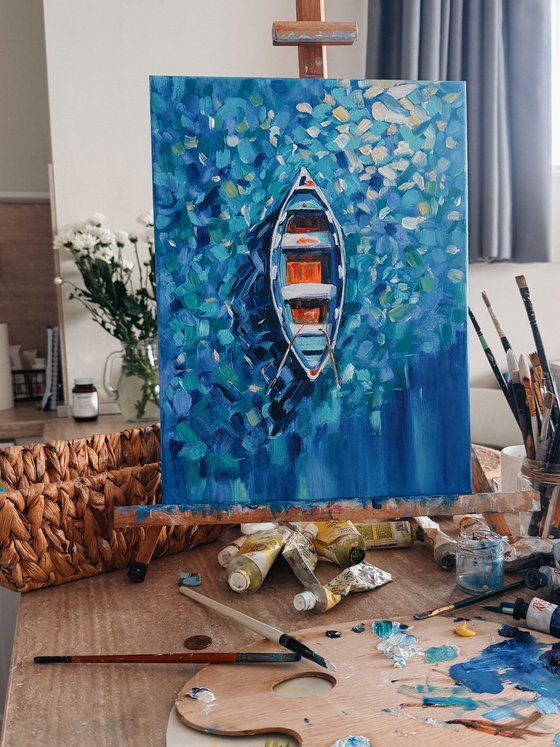 Blue escape