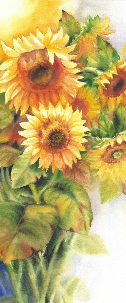 Bouquet of Sun by Maryna Boiko