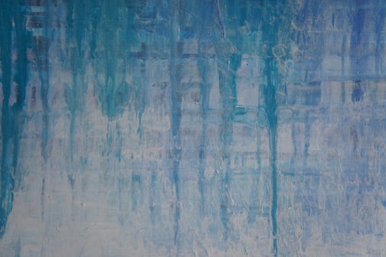 Ice Waterfall (150 x 100 cm) XXL (60 x 40 inches)