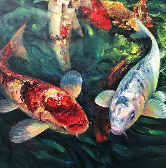 "Koi Pond" by Artem Grunyka