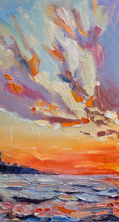 Splash of Sunset by Daria Zavadenko
