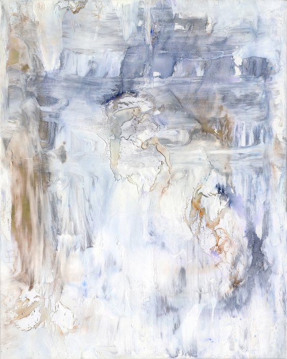 Mystical Moments 5 - Textural Abstract Painting  by Kathy Morton Stanion