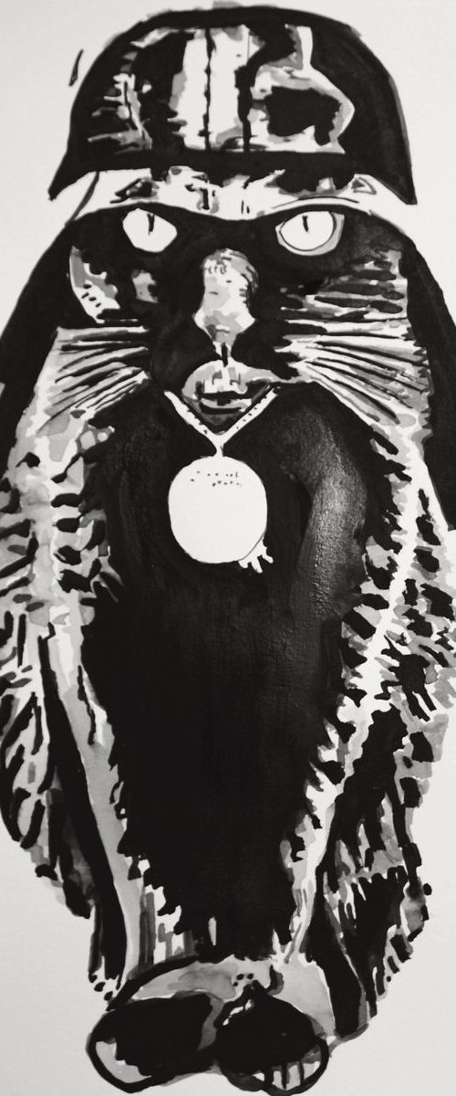 Darth Vader / 35 x 27 cm by Alexandra Djokic