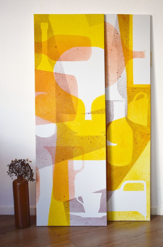 Stillife Yellow to Red-2