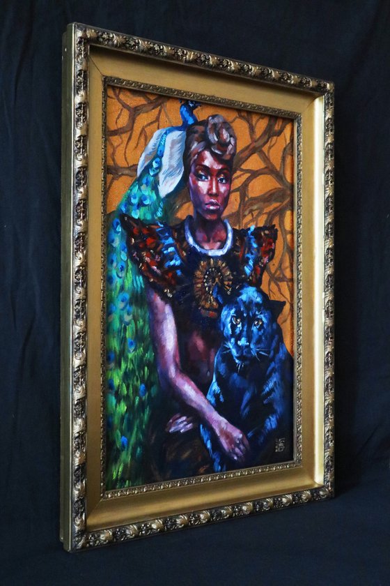 Queen of Africa (framed)