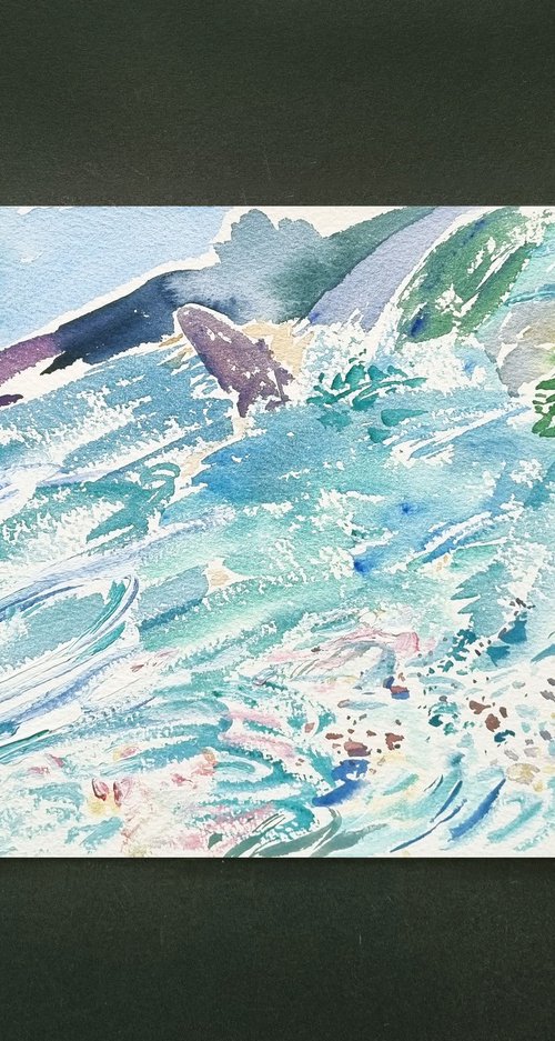 Seascape. Mediterranean Series #13 by Daria Galinski