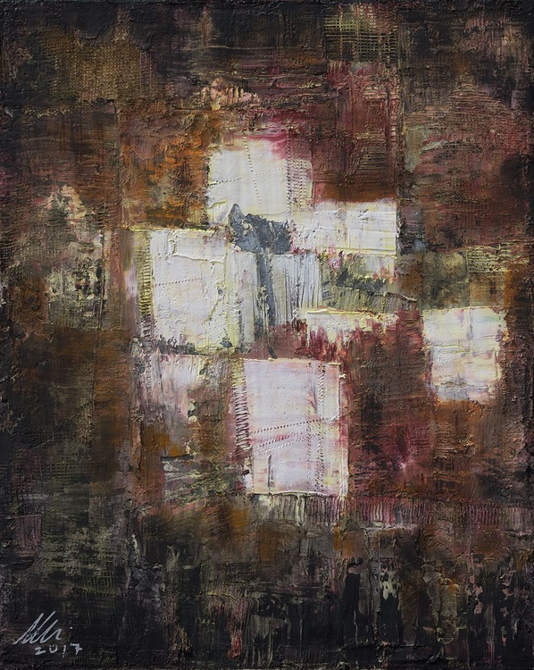 Crucifixion Abstract Cross Painting Artfinder