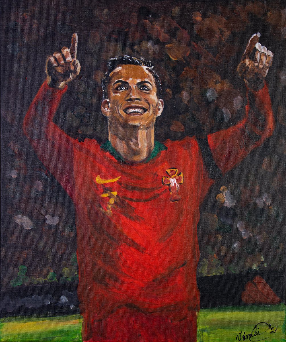 Cristiano Ronaldo by Catherine Varadi