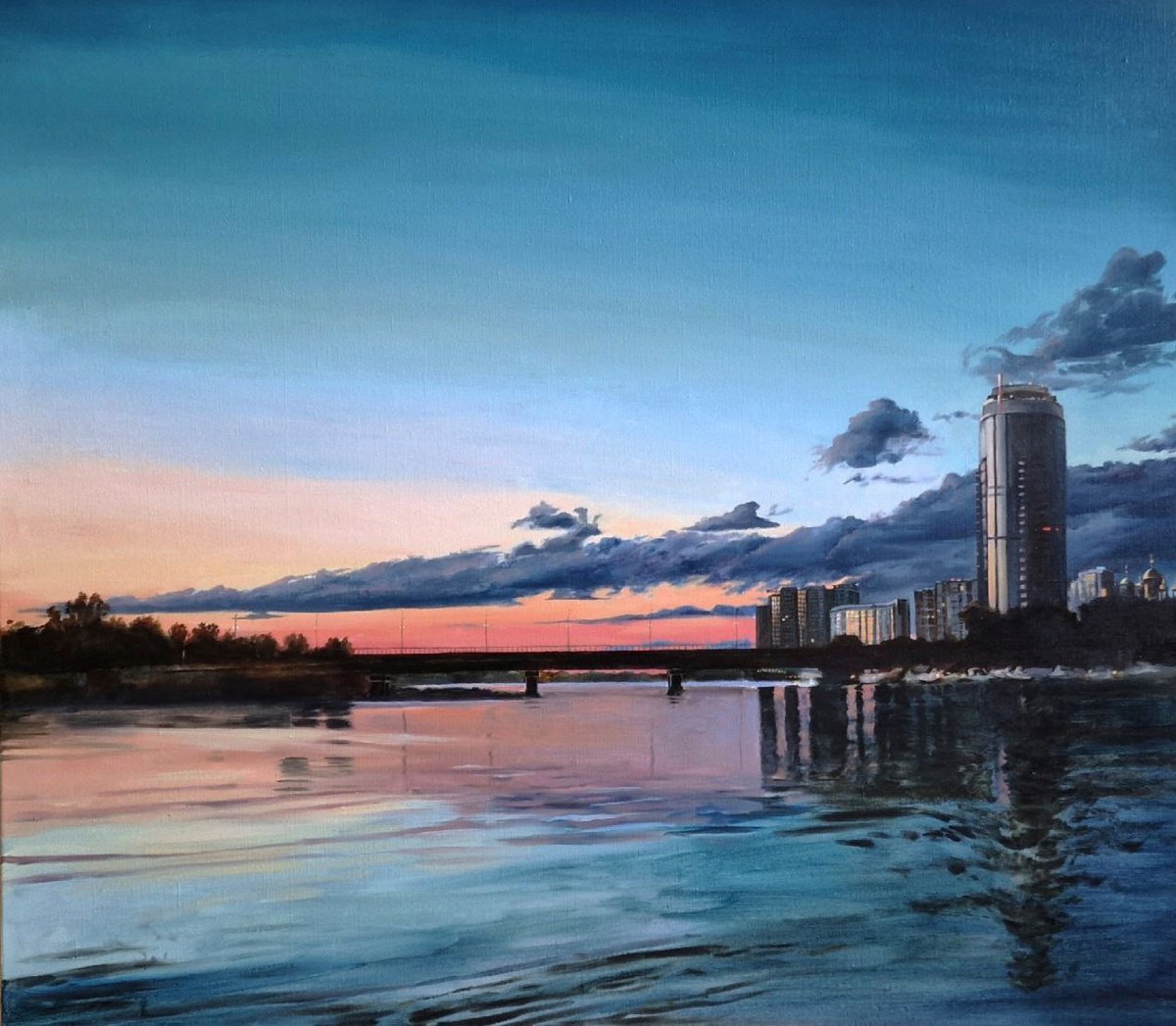 Urban Serenity By Dita Galas, 47 X 39, Artwork For Sale On Artfinder