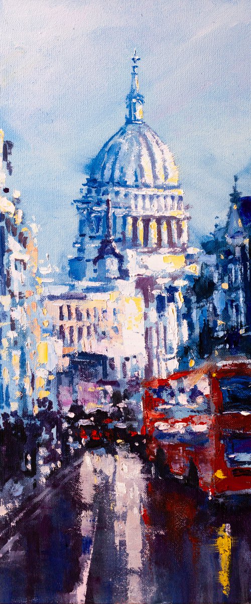 London after rain by Aleksandr Neliubin