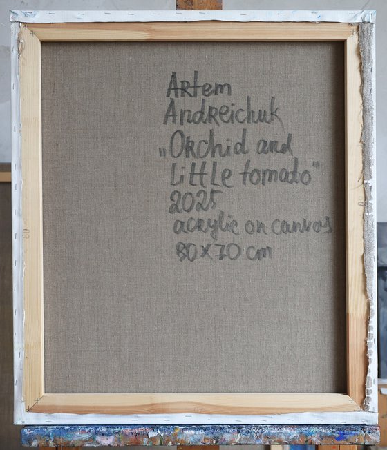 orchid and little tomato