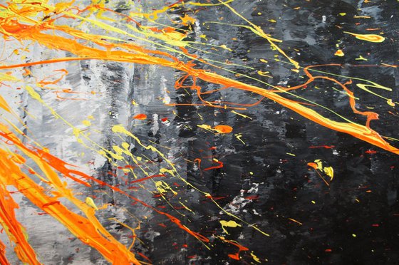 Twisting Fire V - CANVAS ONLY