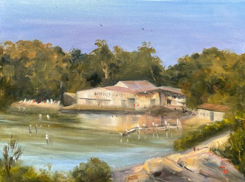 Sydney harbour - Woodley’s at Berrys bay by Shelly Du