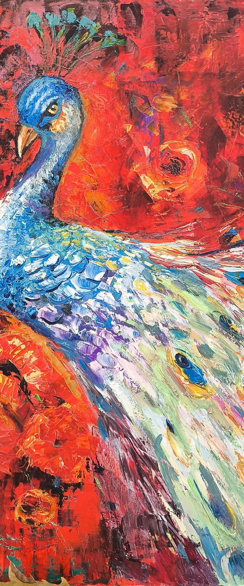 The Regal Peacock by Arto Mkrtchyan