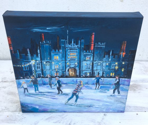 Winter Ice Skating at Hampton Court