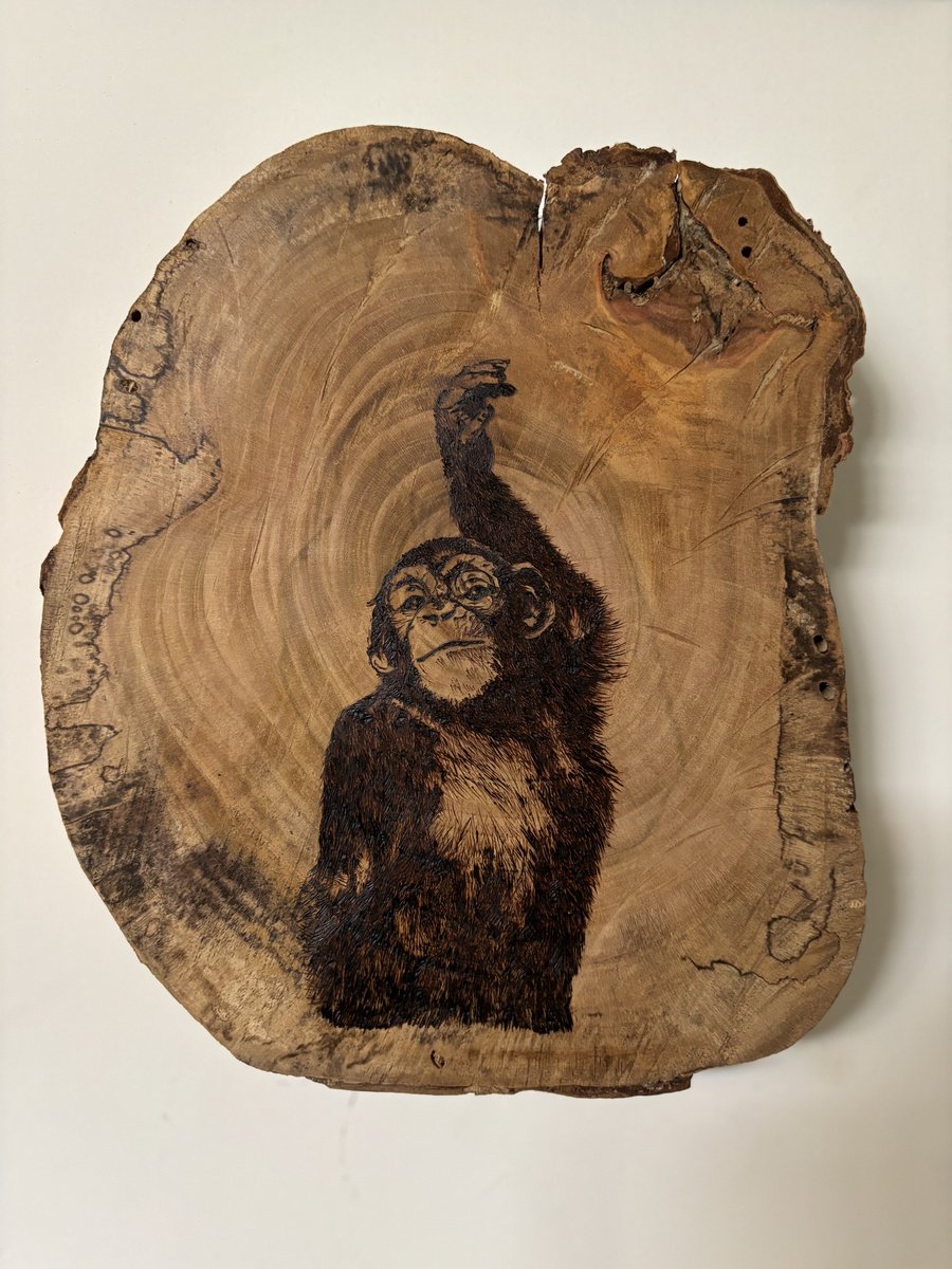 Expressive Animal Painting By Dipti Janardhana, 9 X 8, Let