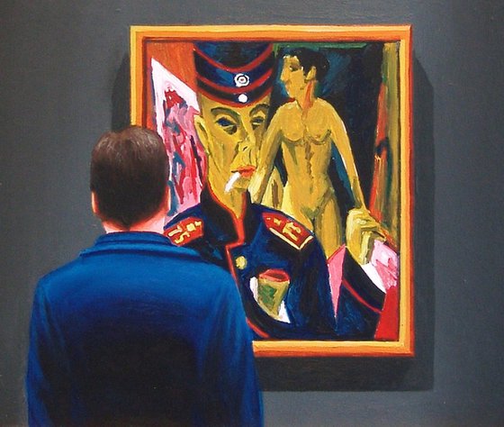 Self Portrait As A Soldier