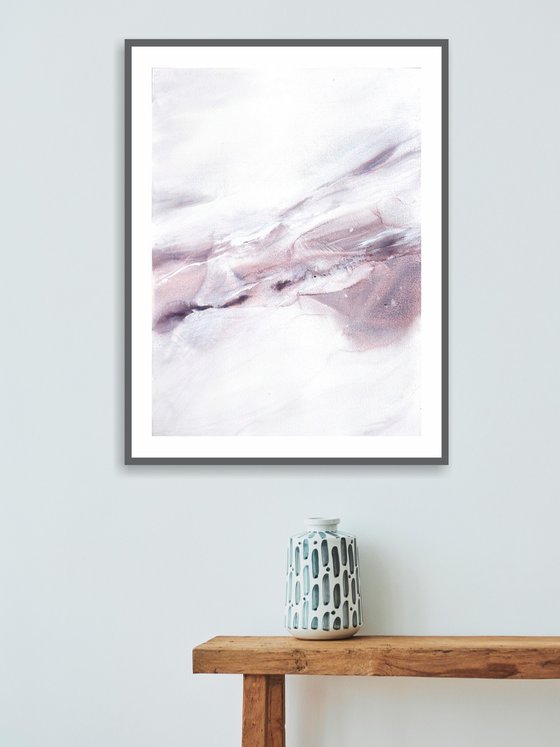 Abstract painting March breeze