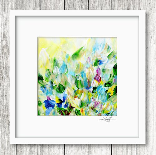 Tranquility Blooms 18 - Floral Painting by Kathy Morton Stanion by Kathy Morton Stanion