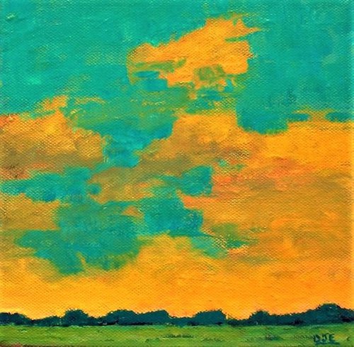 Calm Sunset by David J Edwards
