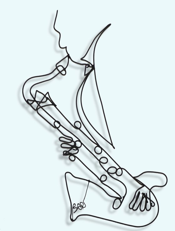 Jazz Saxophone Player #7644