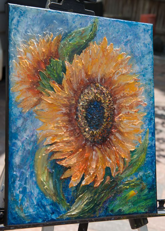 Sunflower - 11 x 14 x 0.5 in