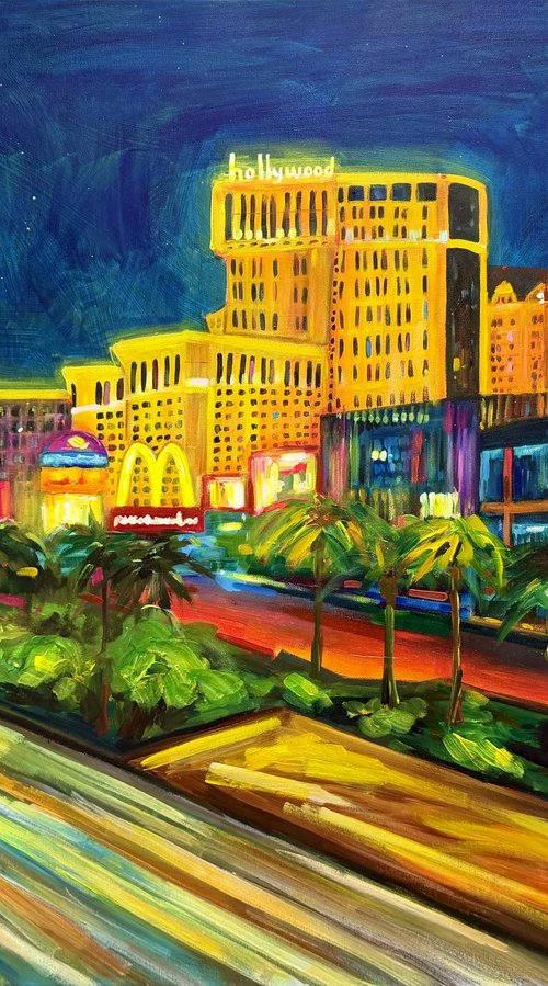 Las Vegas Cityscape by Victoria Sukhasyan
