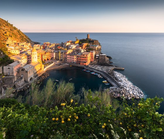 MEDITERRANEAN SUNSET - VERNAZZA