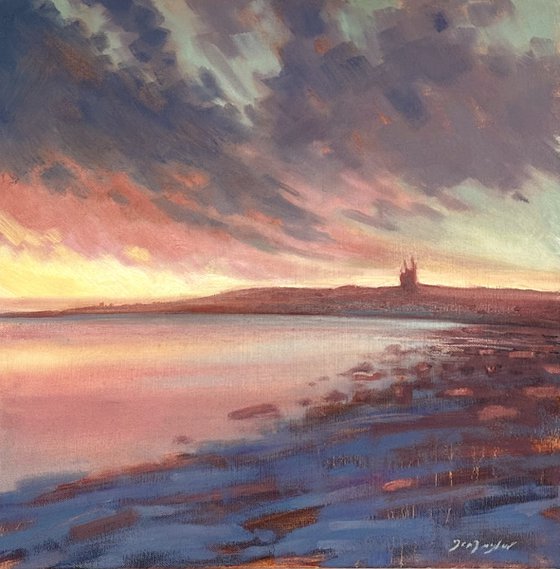 Dunstanburgh Afterglow