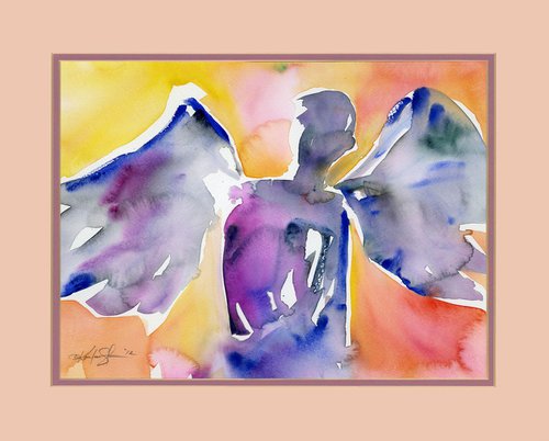Angel No.14 - Watercolor by Kathy Morton Stanion by Kathy Morton Stanion