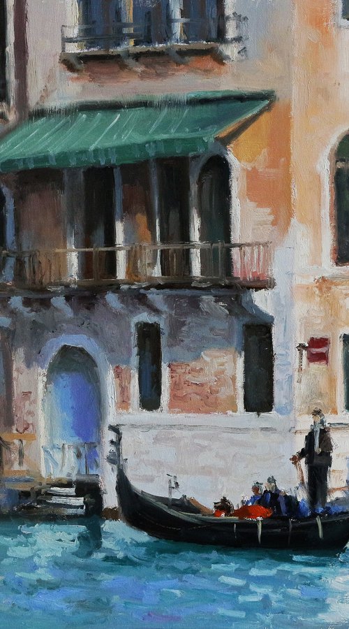 Gondola at Venice by Pascal Giroud