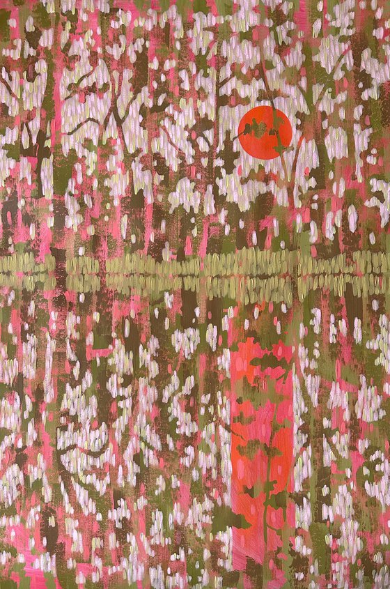 Lace of the Forest at Sunset