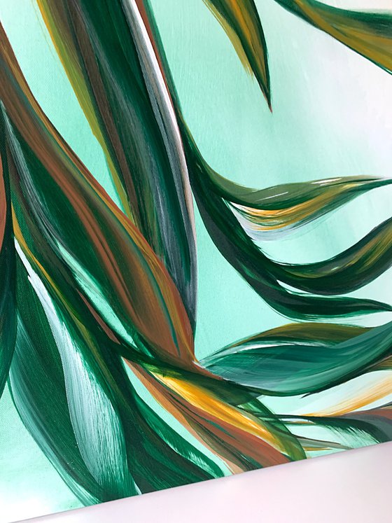 Emerald harmony, sun light