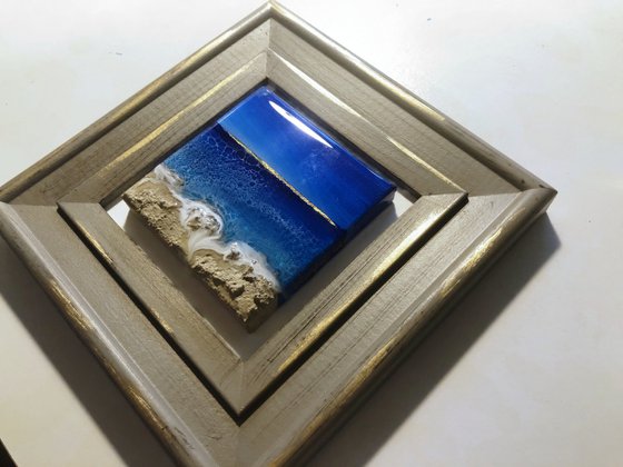 Ocean Waves miniature painting