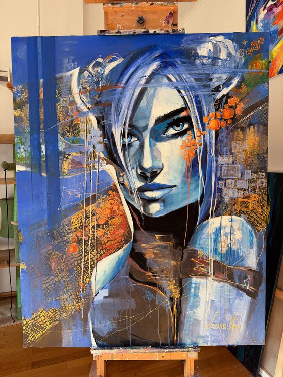 Flirting with Shades of Blue