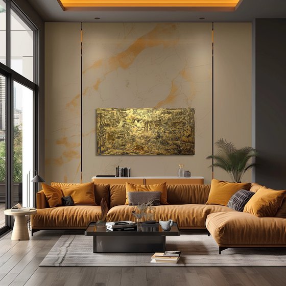 Gold Leaf 120x60x2