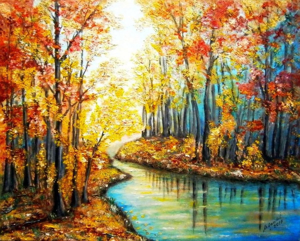 When the autumn colors 5 by Emilia Urbanikova