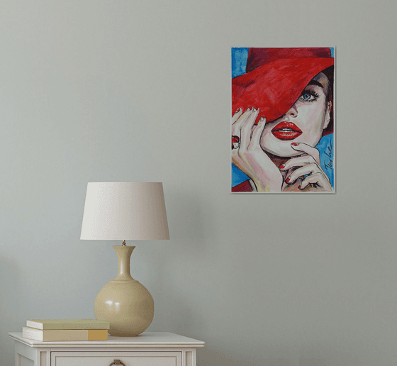 Lady in Red